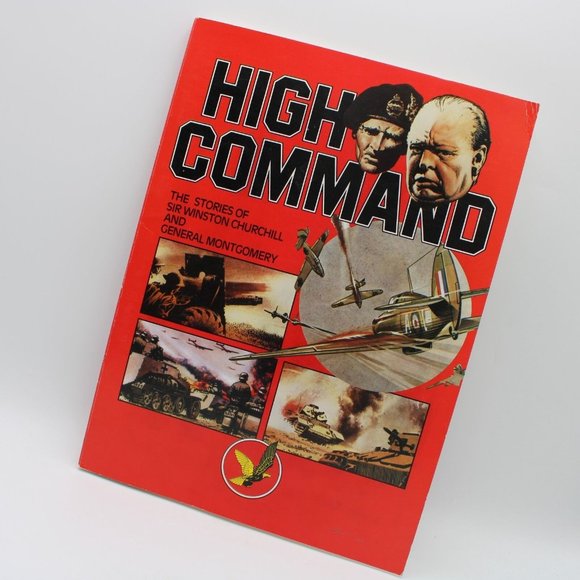 High Command Winston Churchill Gen Montgomery Dragons Dream Graphic Novel 1981 - Picture 1 of 10